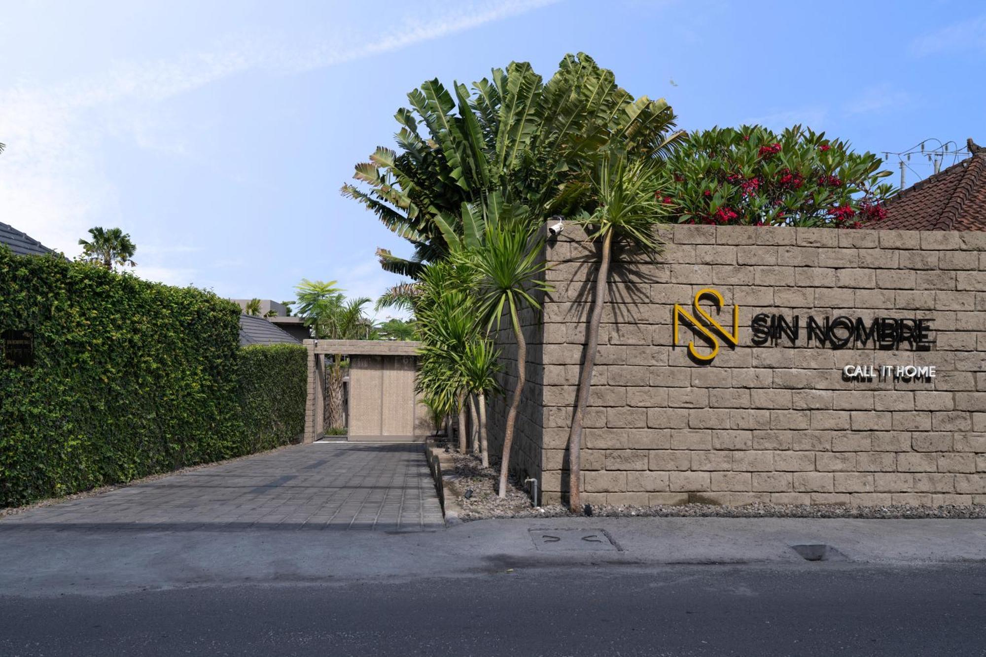 Sin Nombre Bali - Sauna, Ice Bath & Roof Terrace チャングー エクステリア 写真