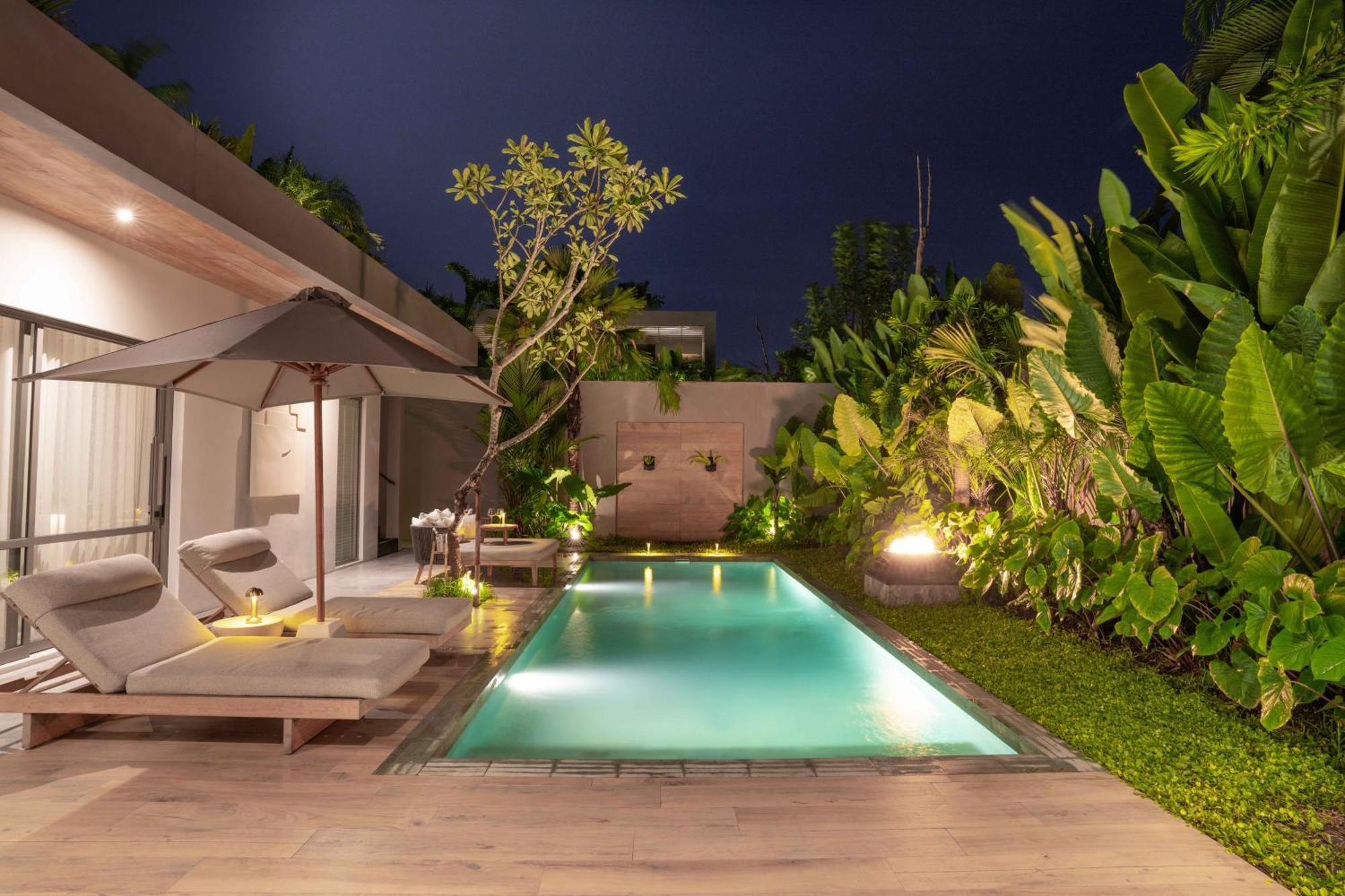 Sin Nombre Bali - Sauna, Ice Bath & Roof Terrace チャングー エクステリア 写真