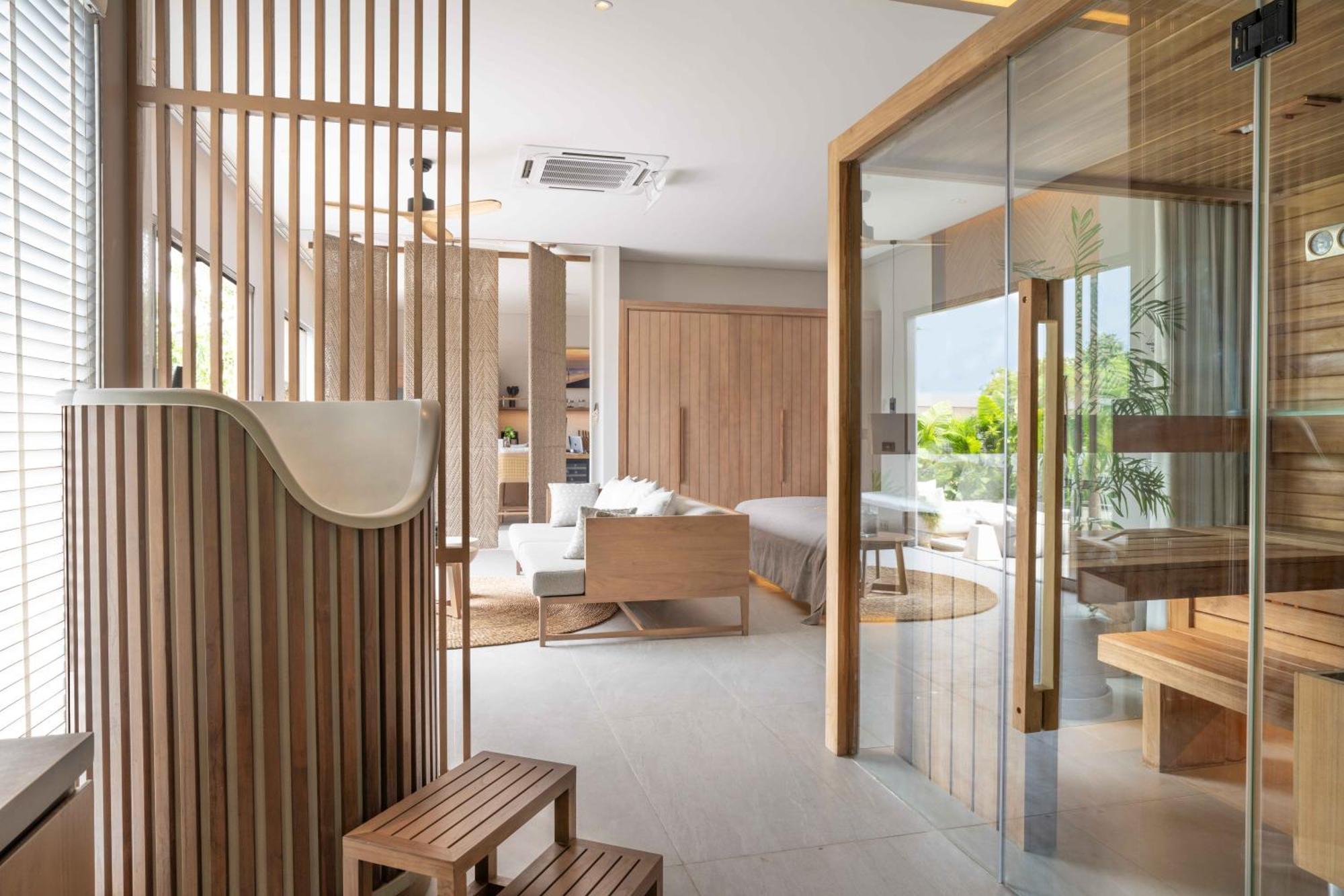 Sin Nombre Bali - Sauna, Ice Bath & Roof Terrace チャングー エクステリア 写真