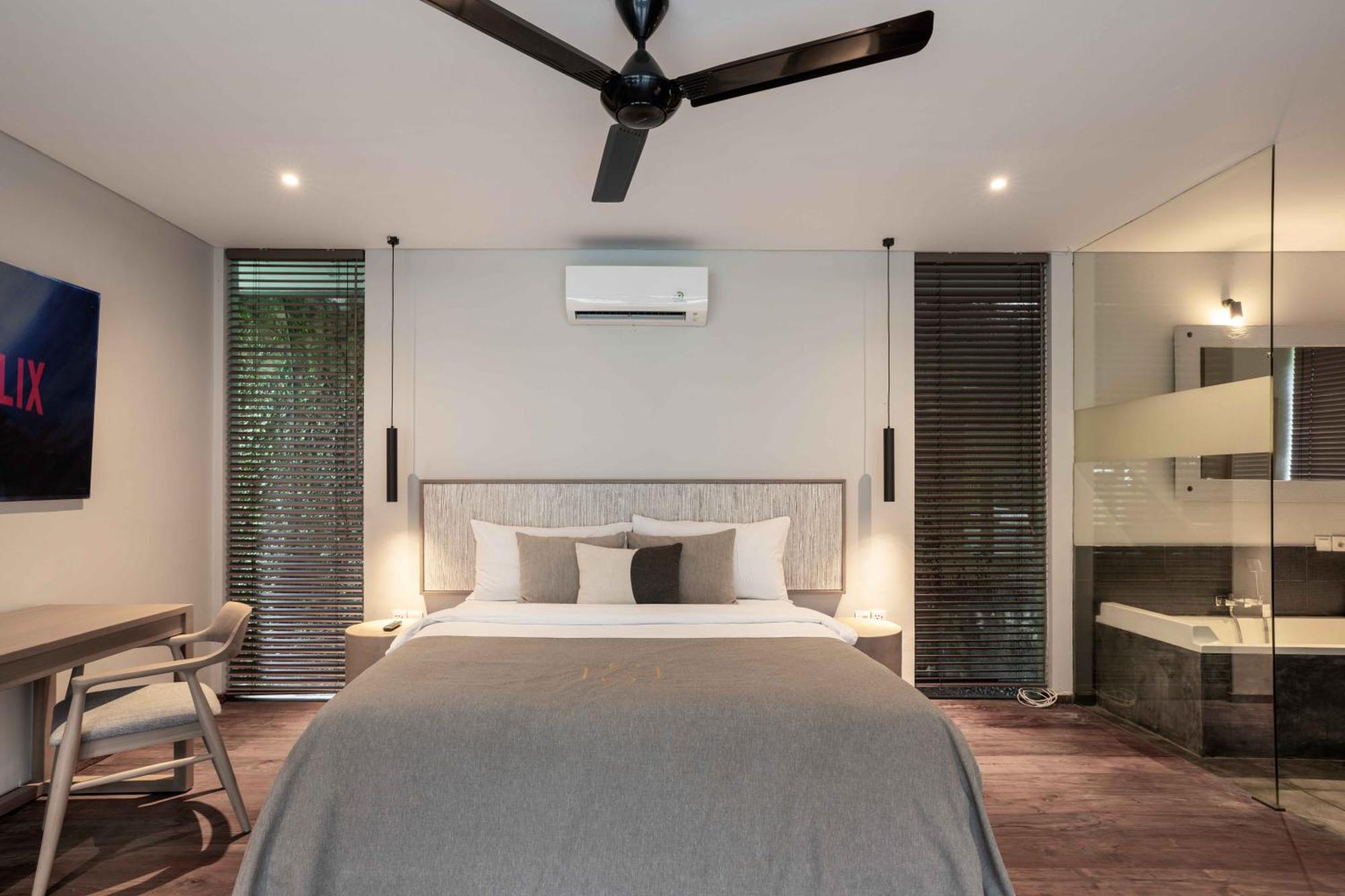 Sin Nombre Bali - Sauna, Ice Bath & Roof Terrace チャングー 部屋 写真